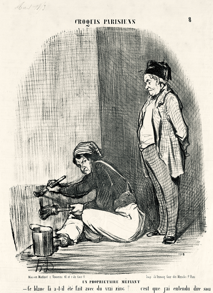  奥诺雷·杜米埃 Honore Daumier ——可疑者